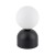 MIKI BLACK Lampka nocna 1 16044 TK Lighting Czarny Biały