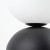 MIKI BLACK Lampka nocna 1 16044 TK Lighting Czarny Biały