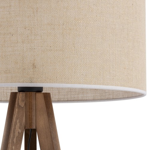 GRAND ORZECH Lampa podłogowa 16017 TK Lighting Orzech Juta
