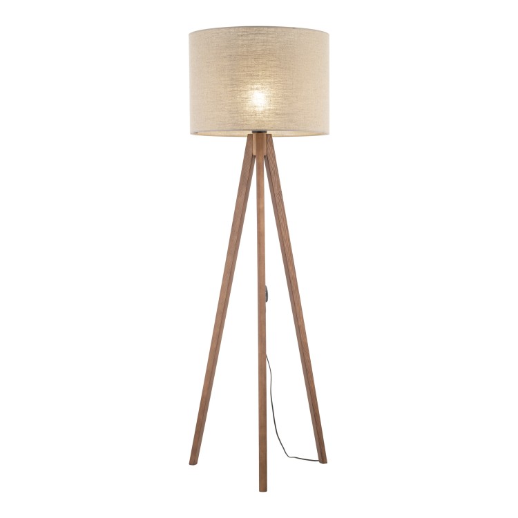 GRAND ORZECH Lampa podłogowa 16018 TK Lighting Orzech Len