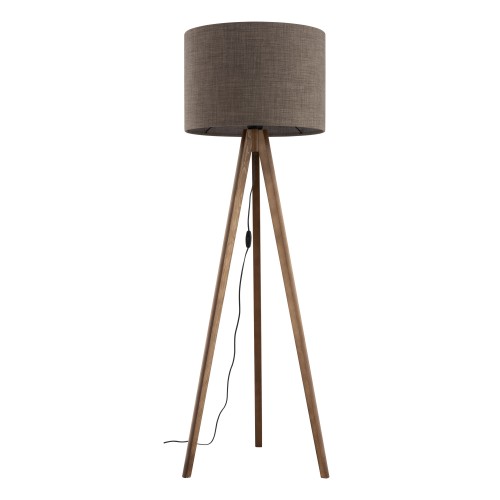 GRAND ORZECH Lampa podłogowa 16019 TK Lighting Orzech Brązowy