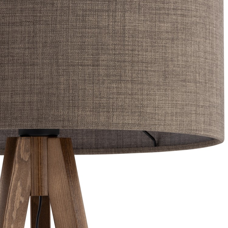 GRAND ORZECH Lampa podłogowa 16019 TK Lighting Orzech Brązowy