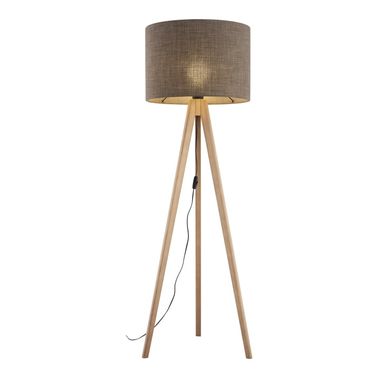 GRAND SOSNA Lampa podłogowa 16026 TK Lighting Sosna Brązowy