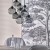 CUBUS GRAPHITE Lampa wisząca 9 Koło 10208 TK Lighting Czarny Grafitowy