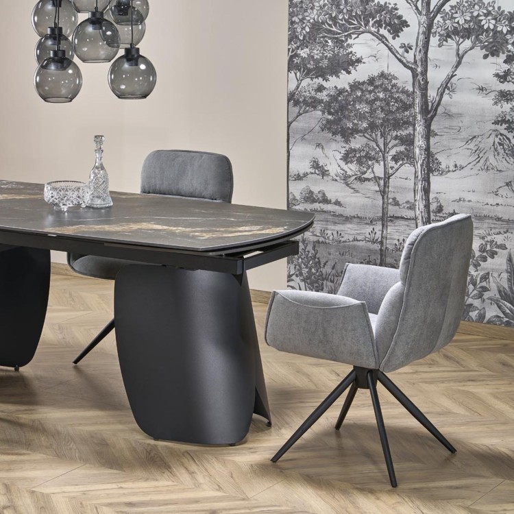 CUBUS GRAPHITE Lampa wisząca 9 Koło 10208 TK Lighting Czarny Grafitowy