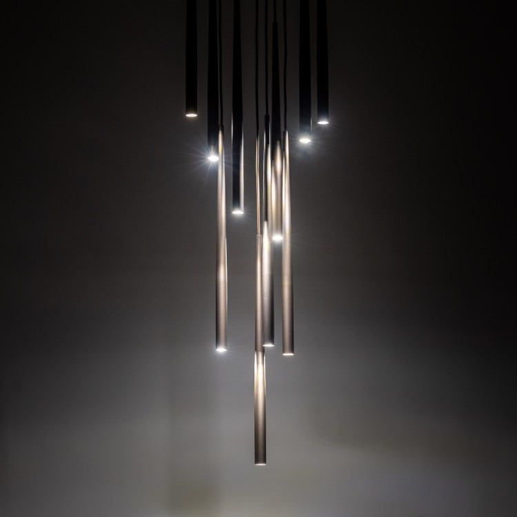 PIANO BROWN Lampa wisząca 10 10110 TK Lighting Brązowy Brązowy