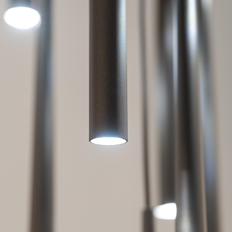 PIANO BROWN Lampa wisząca 10 10110 TK Lighting Brązowy Brązowy