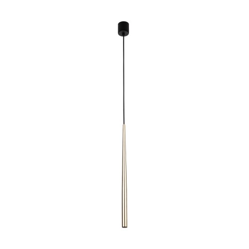 PIANO BLACK GOLD Lampa wisząca 1 10116 TK Lighting Złoty, Czarny