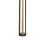 PIANO BLACK GOLD Lampa wisząca 1 10116 TK Lighting Złoty, Czarny