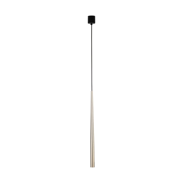 PIANO BLACK GOLD Lampa wisząca 1 10116 TK Lighting Złoty, Czarny