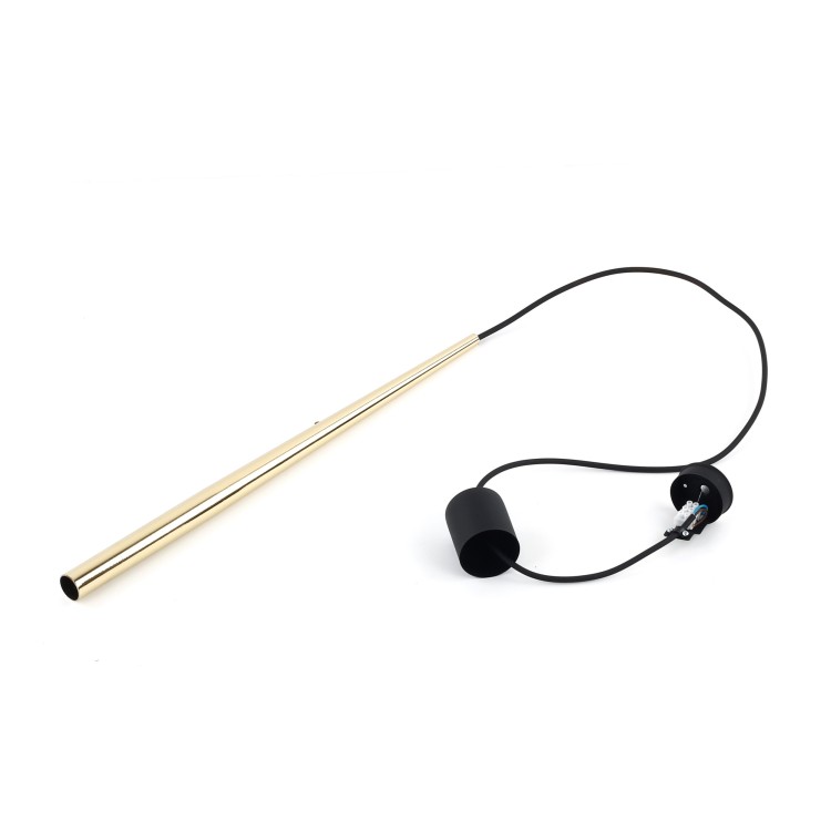 PIANO BLACK GOLD Lampa wisząca 1 10116 TK Lighting Złoty, Czarny
