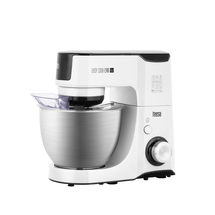 Robot kuchenny planetarny Wieloczynnościowy Mikser EASY COOK EVO 4IN1 Teesa TSA3540 1000W 4w1 biały