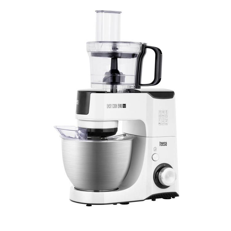 Robot kuchenny planetarny Wieloczynnościowy Mikser EASY COOK EVO 4IN1 Teesa TSA3540 1000W 4w1 biały