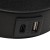 MAJA BLACK Kinkiet 2 E27+ G9 + USB 10203 TK Lighting Czarny Czarny