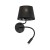 MAJA BLACK Kinkiet 2 E27+ G9 + USB 10203 TK Lighting Czarny Czarny