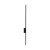 FLASH BLACK Kinkiet 1 LED L 18074 TK Lighting Czarny