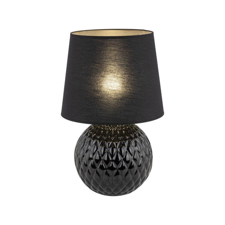 SANTANA BLACK Lampka nocna 1 16047 TK Lighting Czarny Czarny
