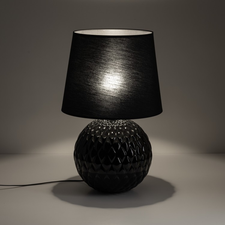 SANTANA BLACK Lampka nocna 1 16047 TK Lighting Czarny Czarny