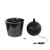 SANTANA BLACK Lampka nocna 1 16047 TK Lighting Czarny Czarny