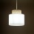 DUO WHITE JUTA Lampa wisząca 1 10078 TK Lighting Biały Juta, Biały