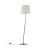 NICOLA BROWN Lampa podłogowa 1 S 16028 TK Lighting Brązowy Len