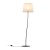 NICOLA BROWN Lampa podłogowa 1 S 16028 TK Lighting Brązowy Len