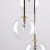 AURORA TRANSPARENT Lampa wisząca 16 10182 TK Lighting Złoty, Czarny Transparentny