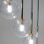 AURORA TRANSPARENT Lampa wisząca 16 10182 TK Lighting Złoty, Czarny Transparentny