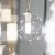 AURORA TRANSPARENT Lampa wisząca 16 10182 TK Lighting Złoty, Czarny Transparentny