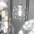 AURORA TRANSPARENT Lampa wisząca 16 10182 TK Lighting Złoty, Czarny Transparentny