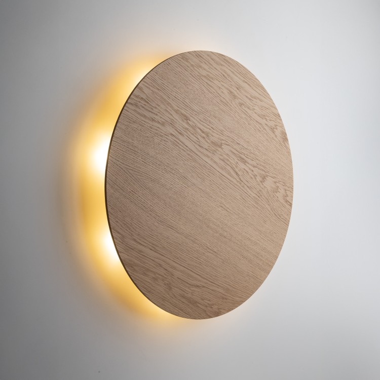 LUNA WOOD DĄB Kinkiet 8 600 10098 TK Lighting Dąb, Czarny Dąb