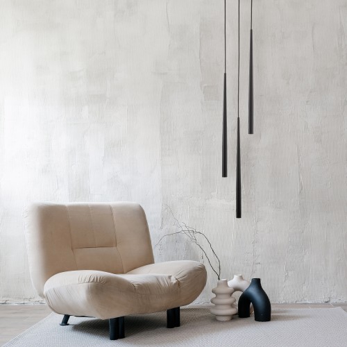 PIANO BLACK Lampa wisząca 3 10113 TK Lighting Czarny Czarny