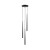 PIANO BLACK Lampa wisząca 3 10113 TK Lighting Czarny Czarny