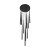 PIANO BLACK Lampa wisząca 10 10114 TK Lighting Czarny Czarny