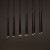PIANO BLACK Lampa wisząca 12 10115 TK Lighting Czarny Czarny