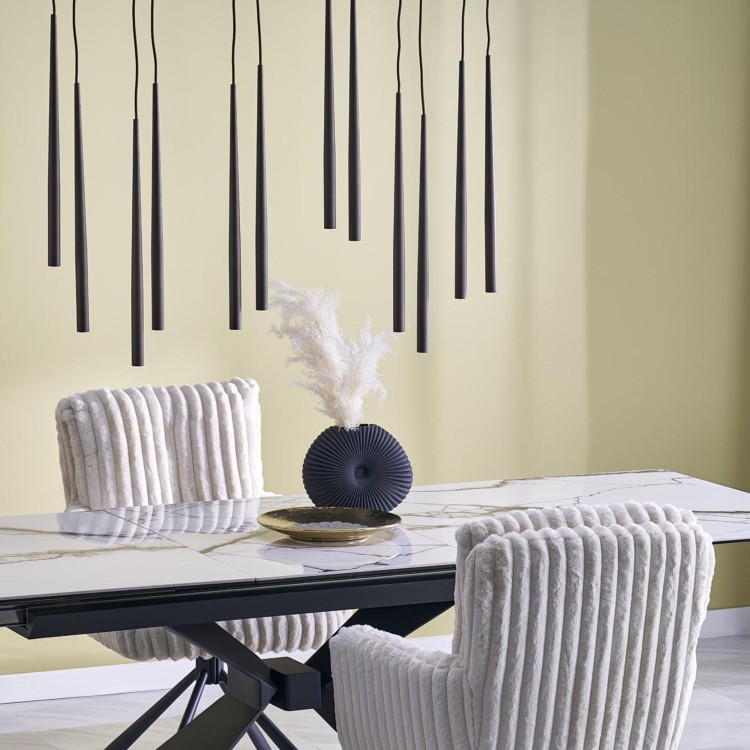 PIANO BLACK Lampa wisząca 12 10115 TK Lighting Czarny Czarny