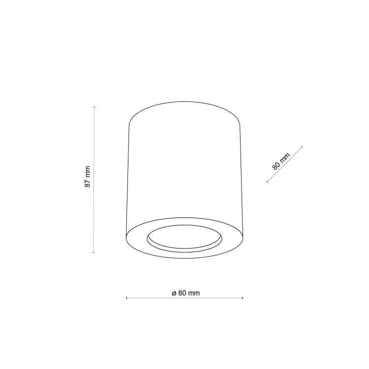 EVE WOOD BUK Lampa sufitowa 1 10121 TK Lighting Buk