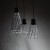 MODESTO BLACK Lampa wisząca 3 10149 TK Lighting Czarny Czarny