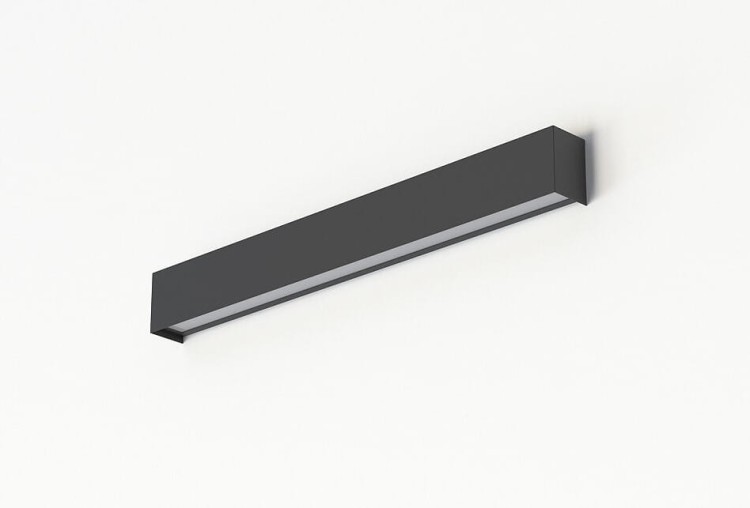 Oprawa liniowa ścienna STRAIGHT WALL LED S GRAPHITE 7562 NOWODVORSKI Lighting 60cm T8 Loft nowoczesna oświetleniowa natynkowa kinkiet grafitowy Inspiracje Premium