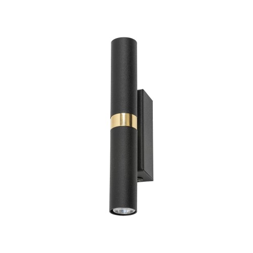 LAGOS BLACK GOLD Kinkiet 2 10145 TK Lighting Złoty, Czarny Czarny