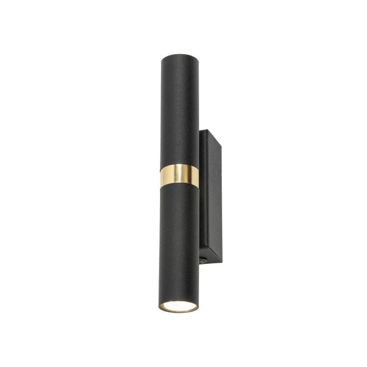 LAGOS BLACK GOLD Kinkiet 2 10145 TK Lighting Złoty, Czarny Czarny