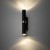 LAGOS BLACK GOLD Kinkiet 2 10145 TK Lighting Złoty, Czarny Czarny