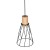 MODESTO WOOD SOSNA Lampa wisząca 1 10155 TK Lighting Sosna, Czarny Czarny