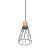 MODESTO WOOD SOSNA Lampa wisząca 1 10155 TK Lighting Sosna, Czarny Czarny