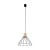 MODESTO WOOD SOSNA Lampa wisząca 1 10156 TK Lighting Czarny Czarny