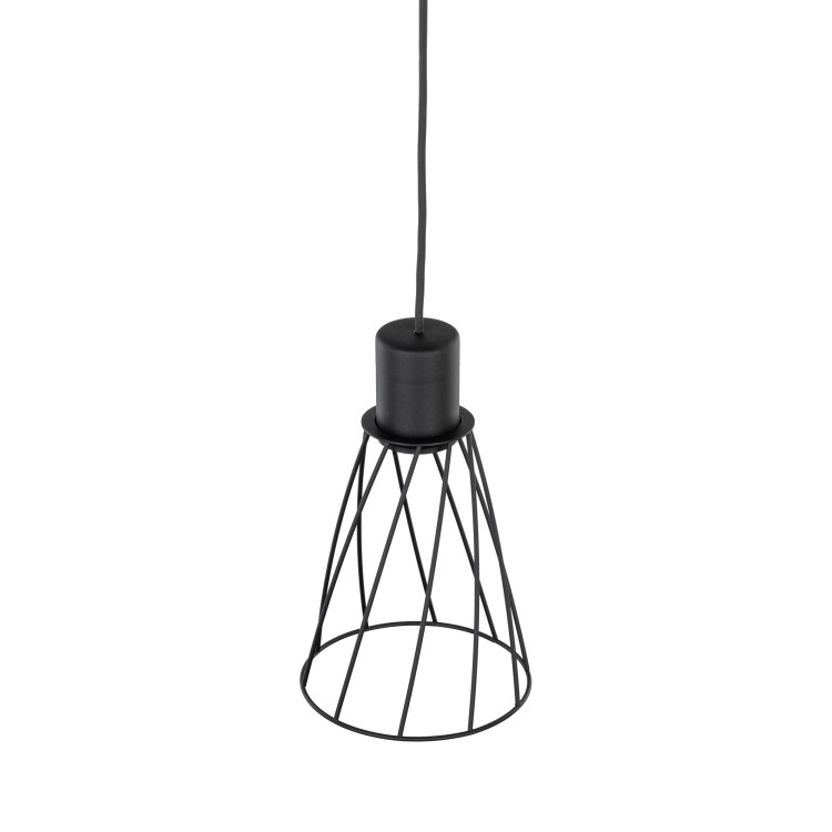 MODESTO BLACK Lampa wisząca 1 10159 TK Lighting Czarny Czarny