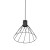 MODESTO BLACK Lampa wisząca 1 10160 TK Lighting Czarny Czarny