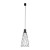 MODESTO BLACK Lampa wisząca 1 10161 TK Lighting Czarny Czarny