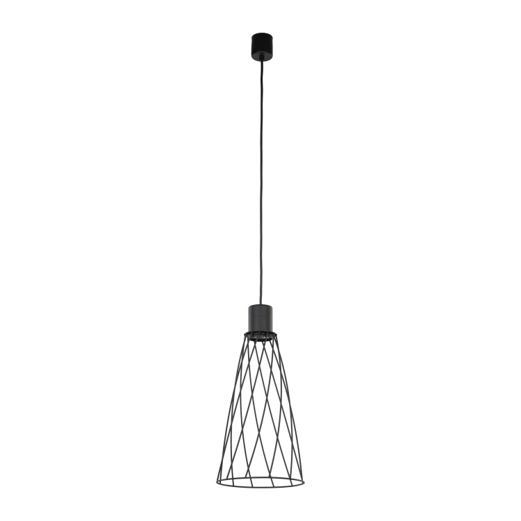 MODESTO BLACK Lampa wisząca 1 10161 TK Lighting Czarny Czarny