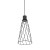 MODESTO BLACK Lampa wisząca 1 10161 TK Lighting Czarny Czarny